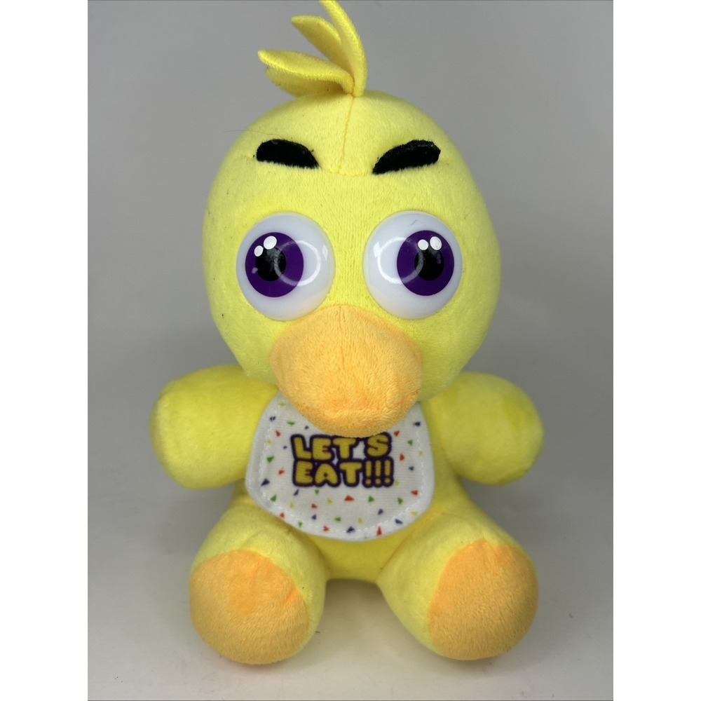 FNAF Five Nights at Freddys Chica Let's Eat 2017 Scott Cawthon Funko Plushie 8"